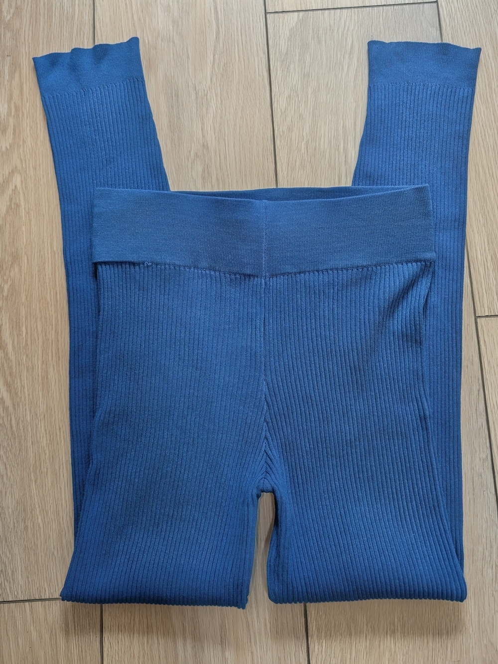 Papaya Ribbed Royal Blue Leggings